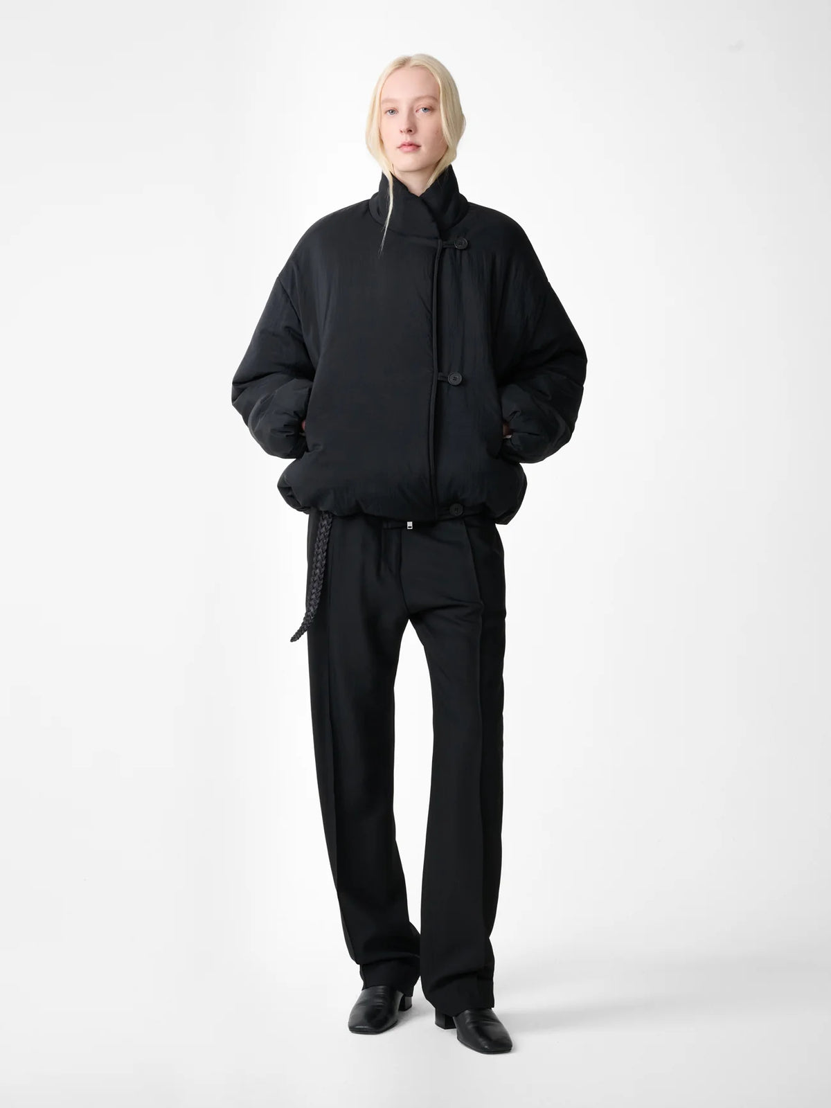 STUDIO NICHOLSON - Vaner Padded Jacket Black