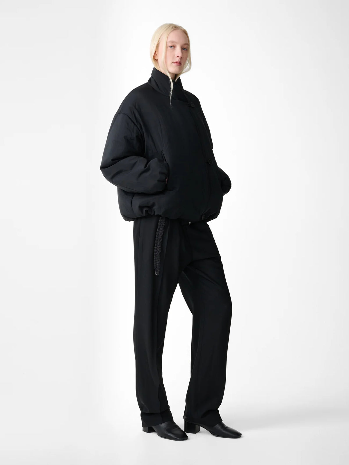 STUDIO NICHOLSON - Vaner Padded Jacket Black