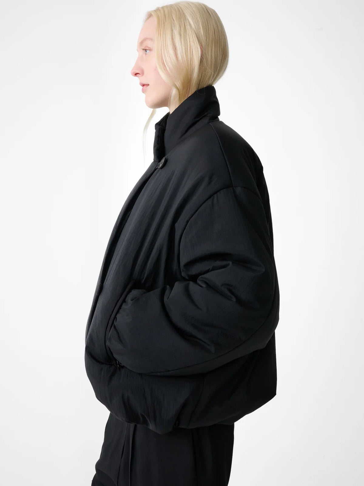 STUDIO NICHOLSON - Vaner Padded Jacket Black