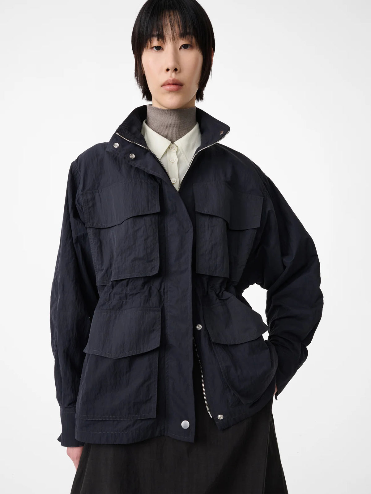 STUDIO NICHOLSON - Vista jacket in black