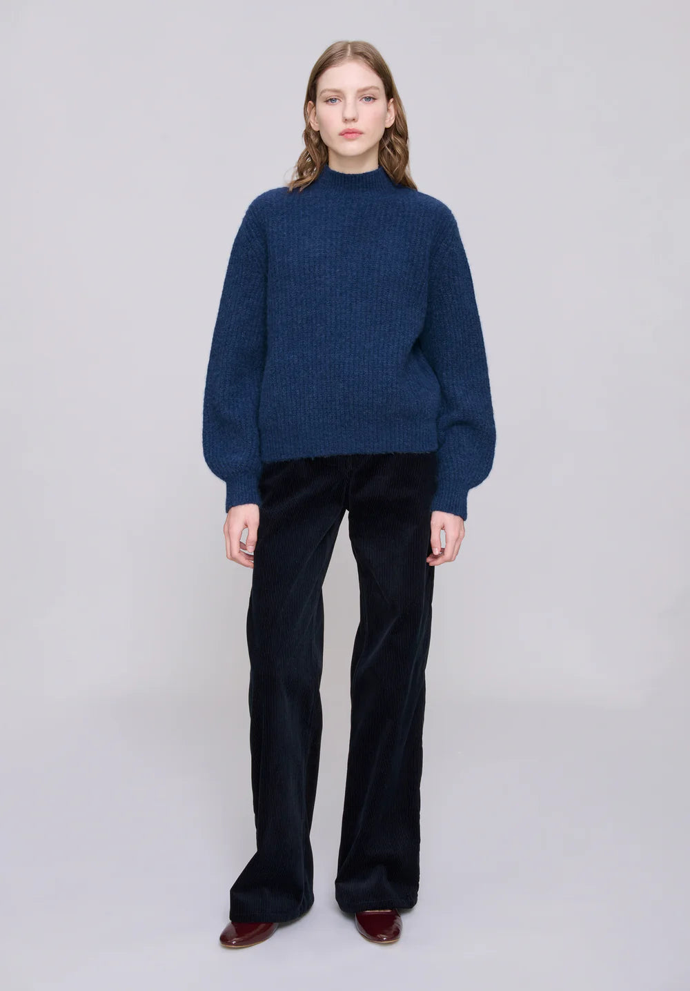 APC - Pull emilia bleu acier