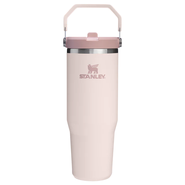 STANLEY -  IceFlow™ Flip Straw 2.0 Tumbler | 0.89L Rose Quartz