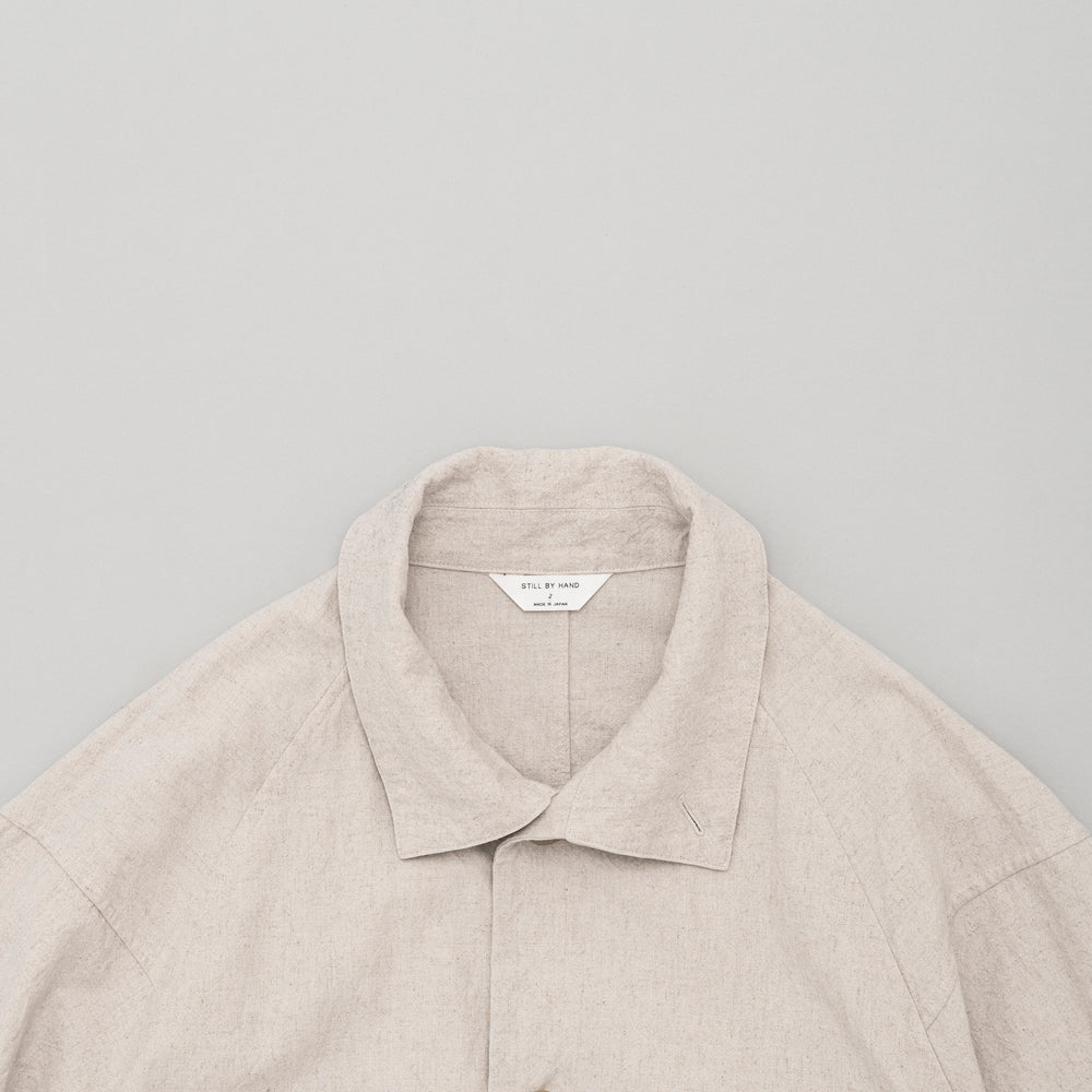 STILL BY HAND - outer half coat oatmeal Co02210s
