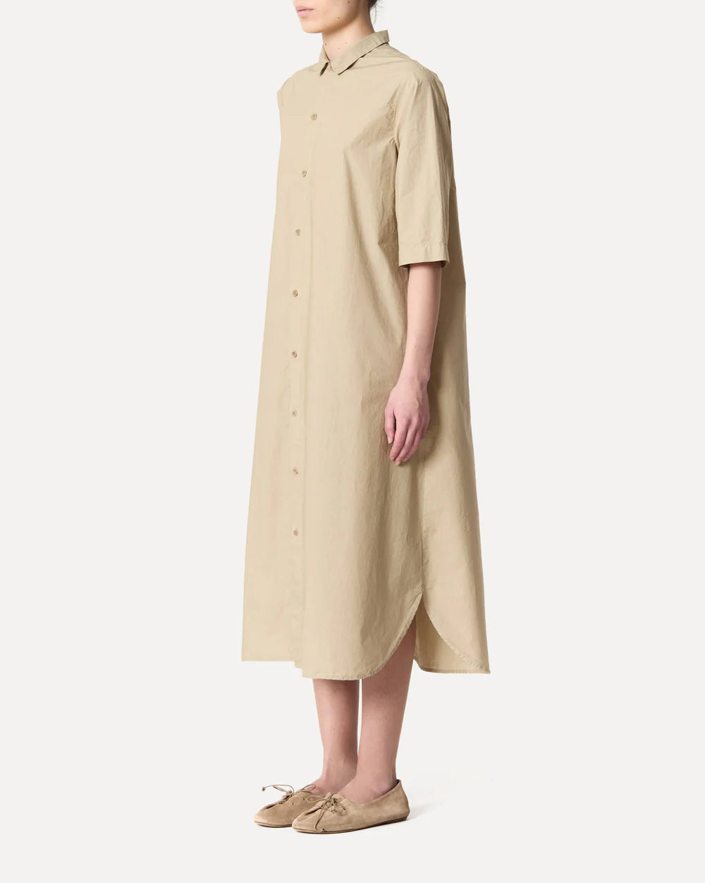 LABOART - Dress acca clara beige