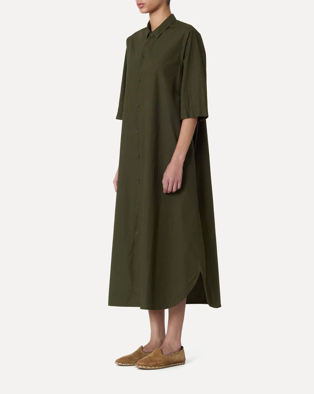 LABOART - Dress acca clara olive