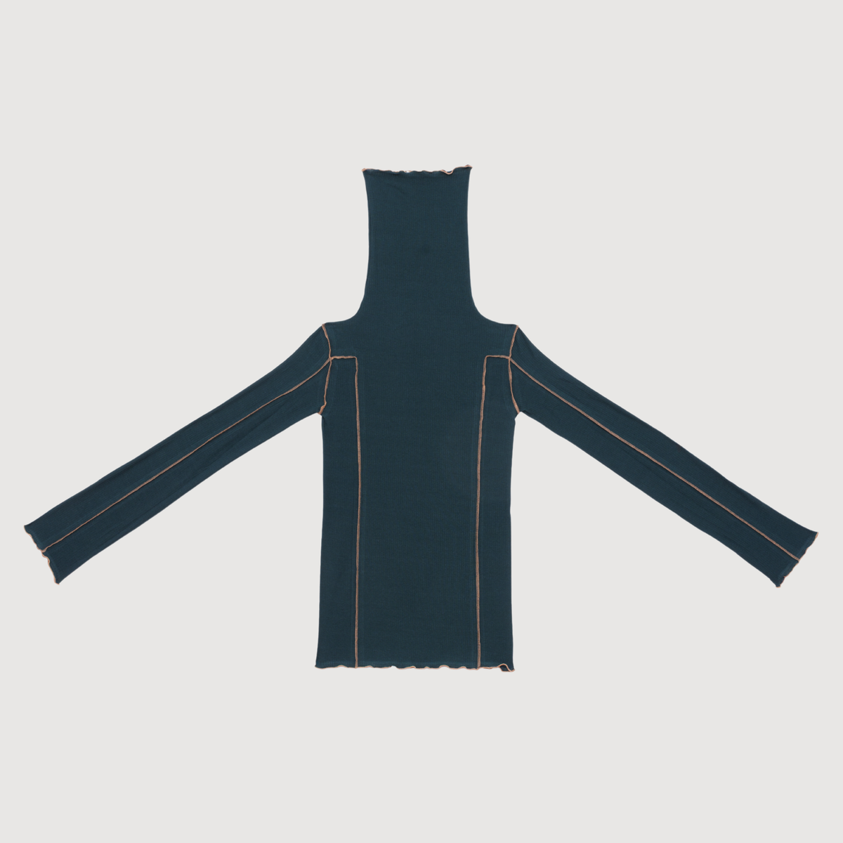 BASERANGE - Omato Turtleneck Hirsu green