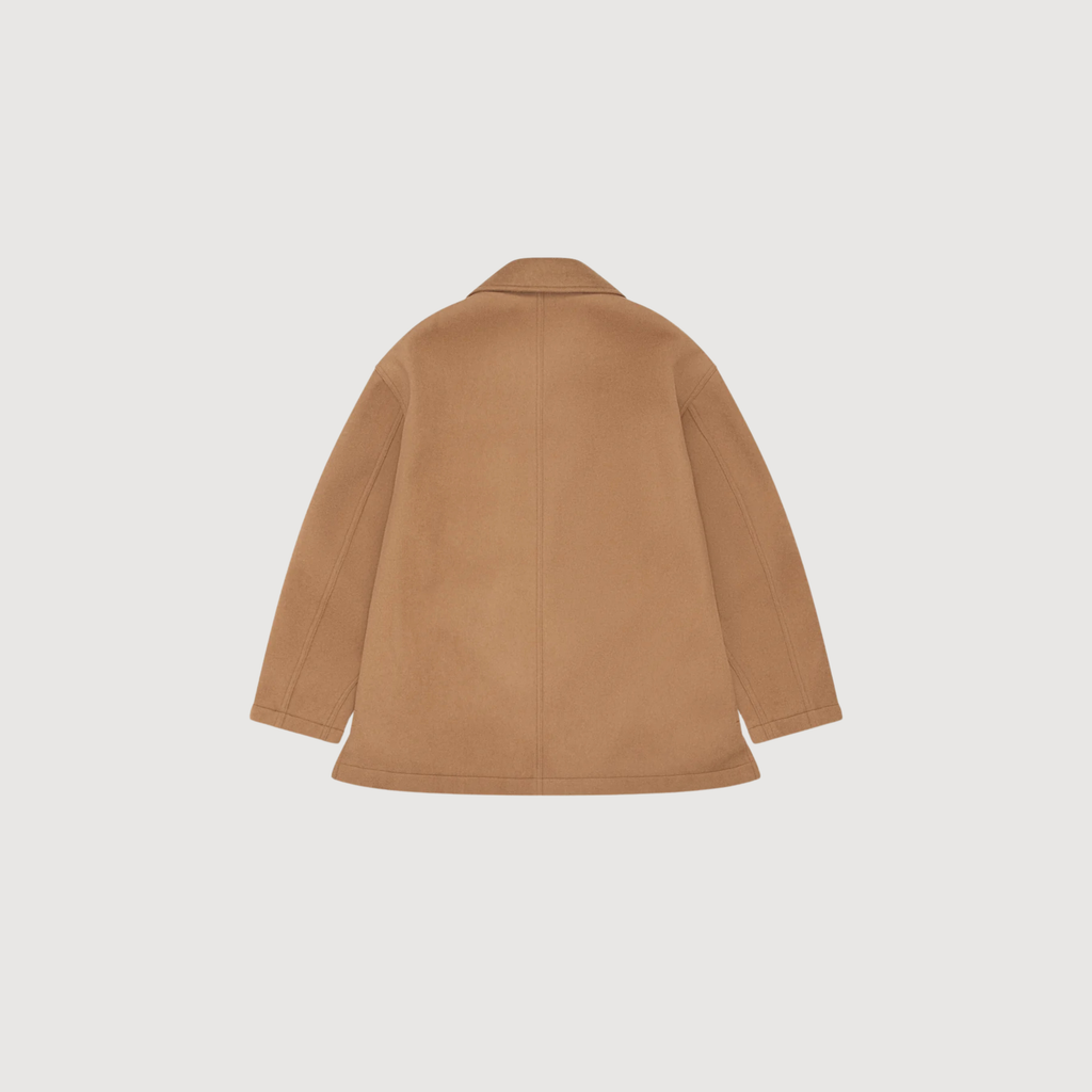 CDG - Men's bonded wool jacket camel