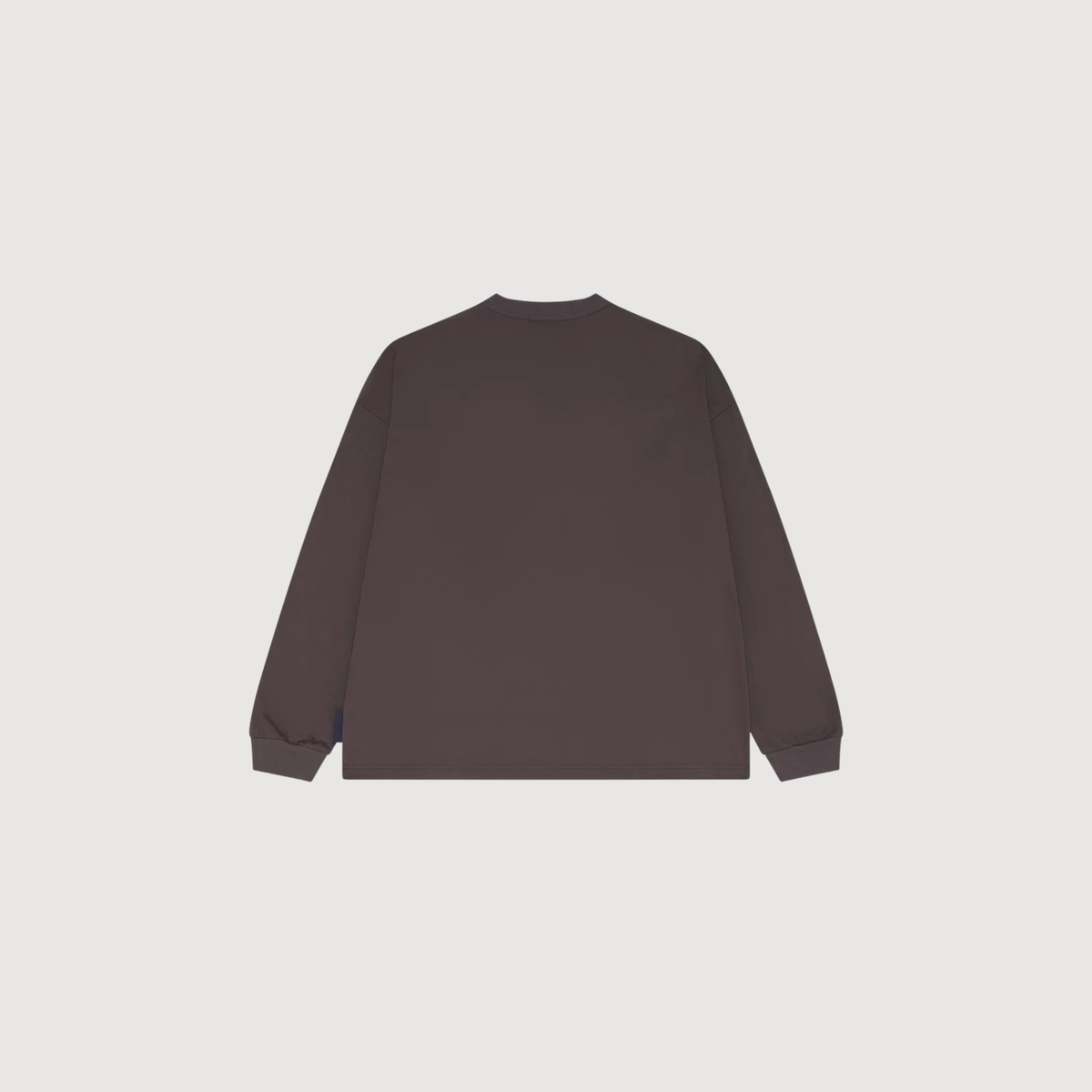 CDG - Men's long sleevepocket t-shirt mocha