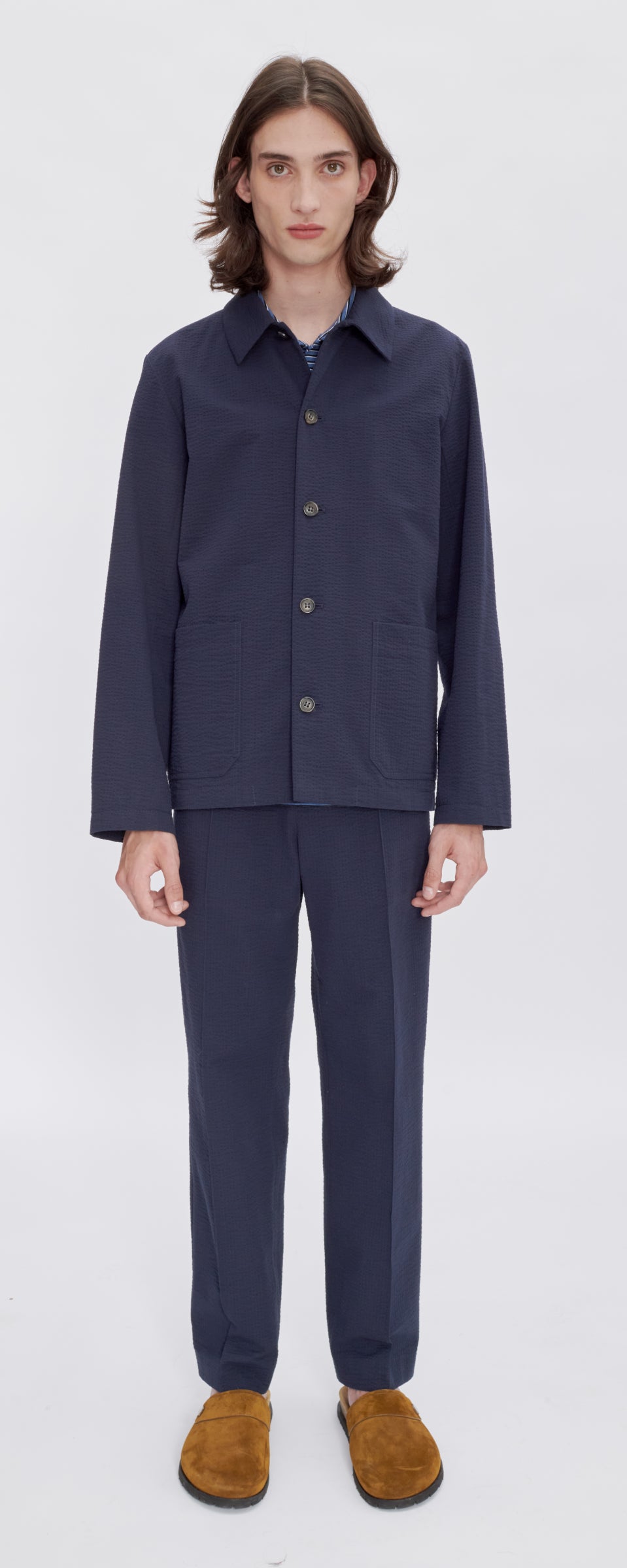 APC - Jacket brest dark navy