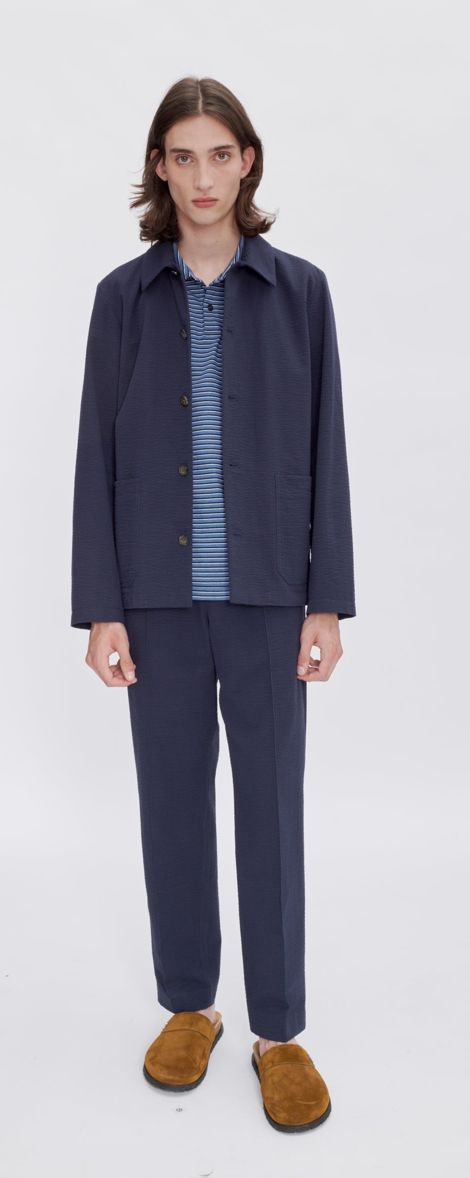 APC - Jacket brest dark navy