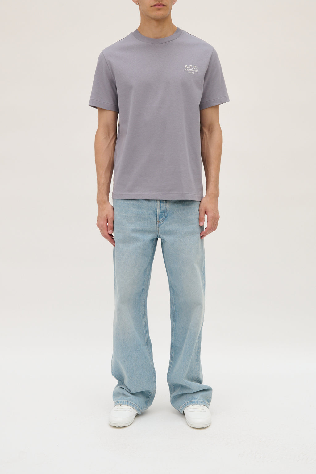 APC - T-shirt standard rue madame GOTS lila