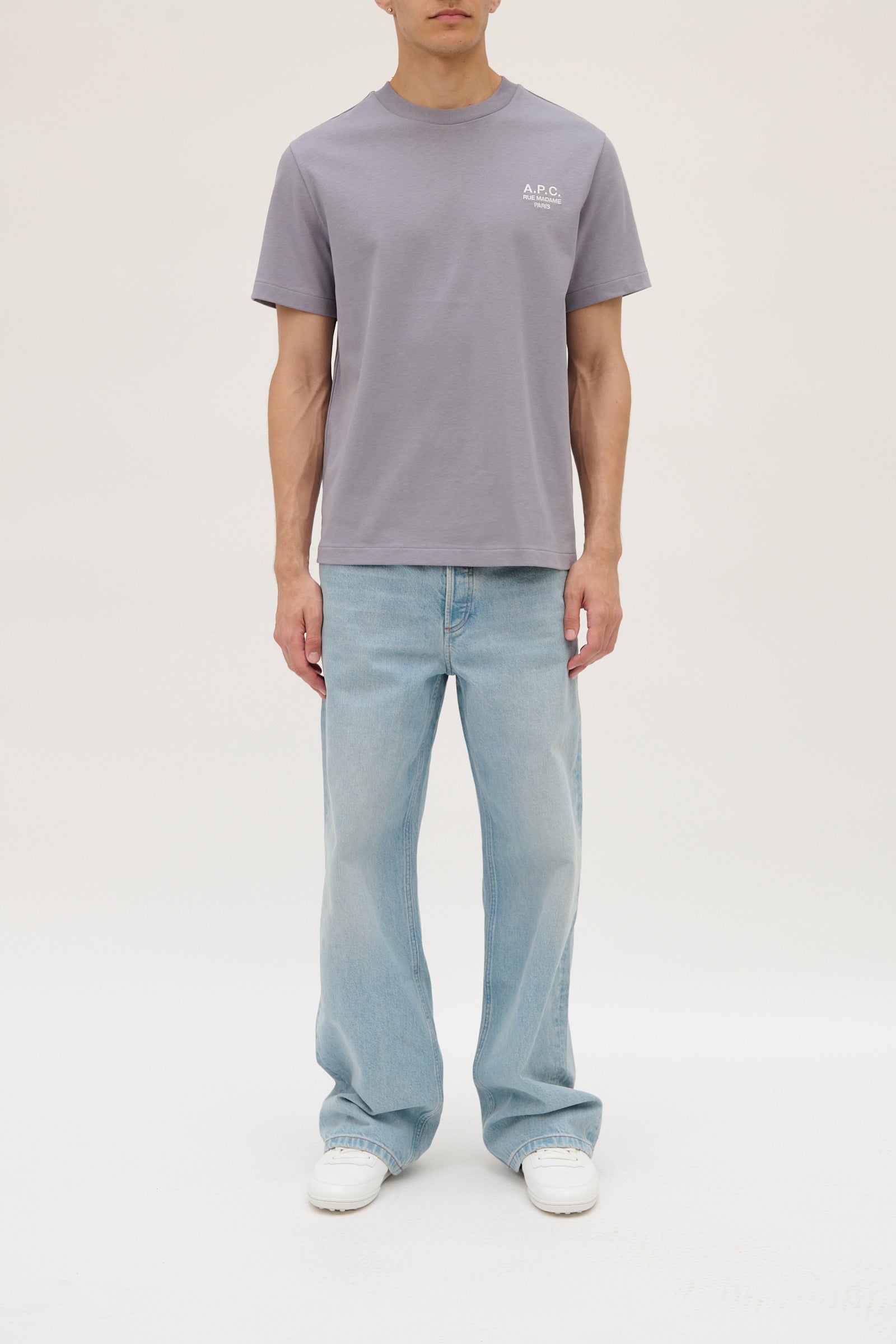 APC - T-shirt standard rue madame GOTS lila