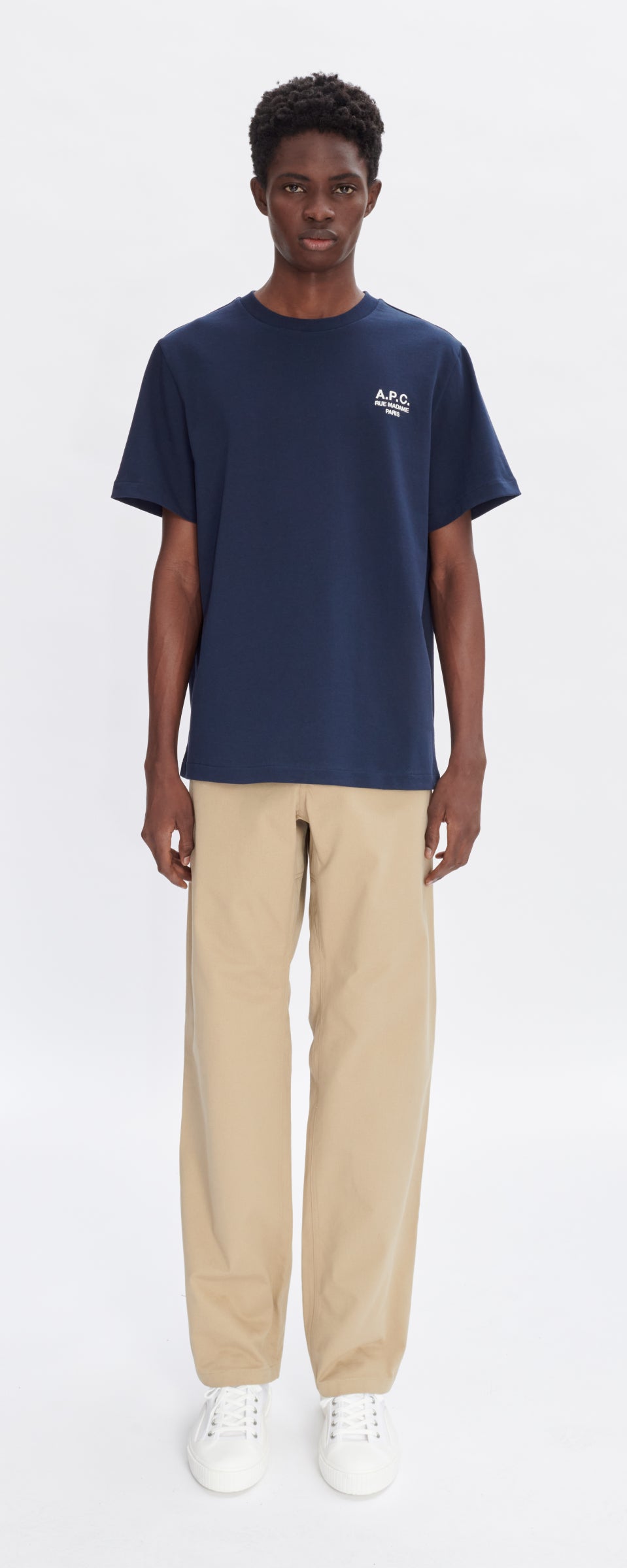 APC - T-shirt standard rue madame GOTS dark navy