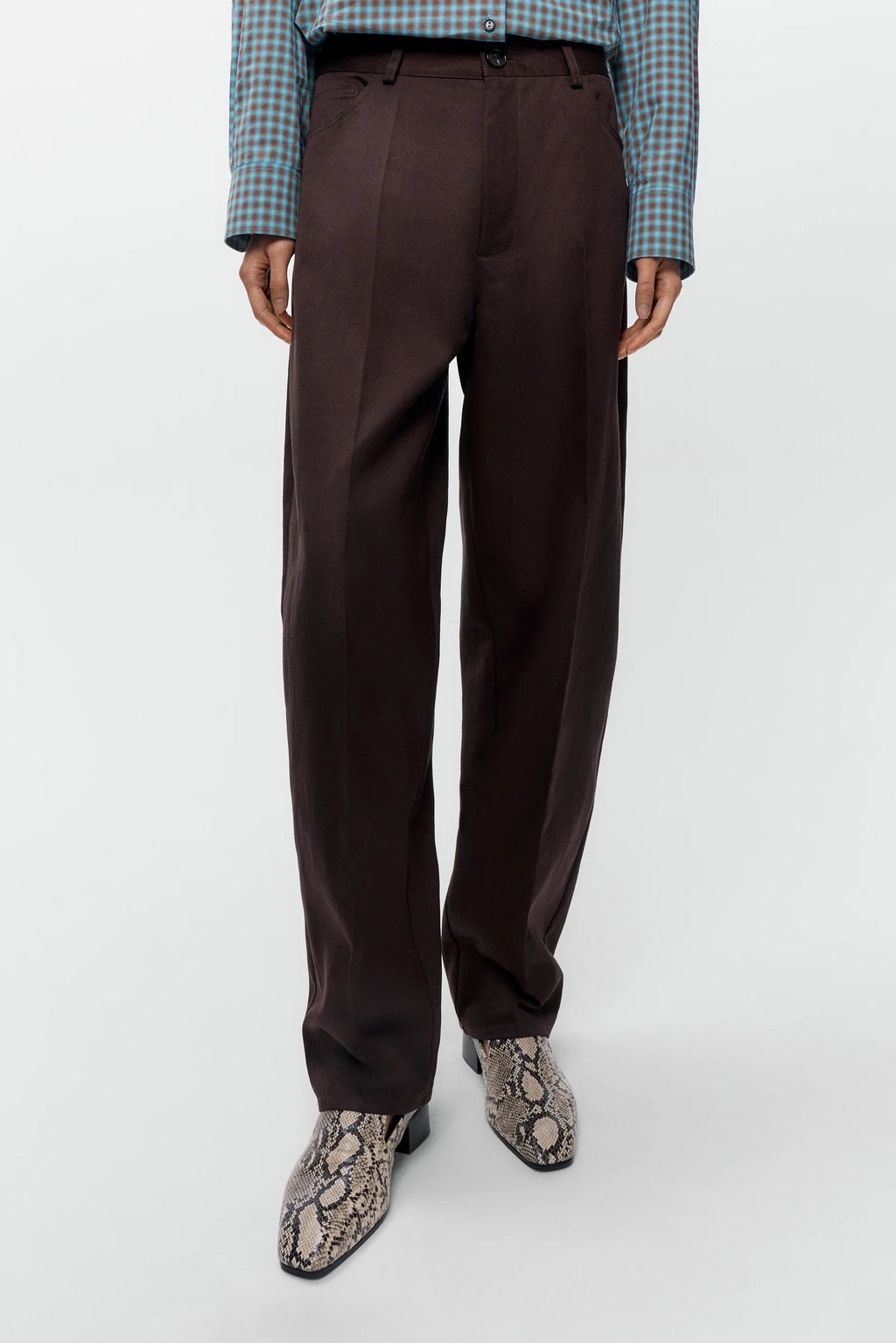 CORDERA - Carrot pant brown