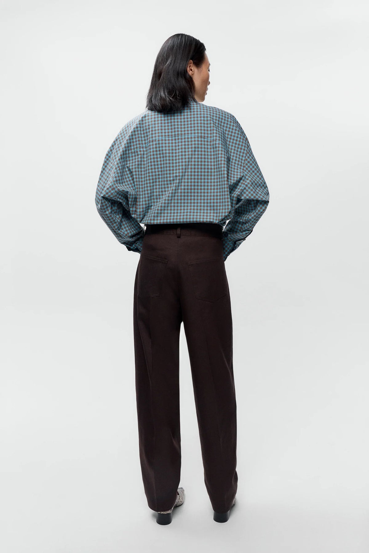 CORDERA - Carrot pant brown