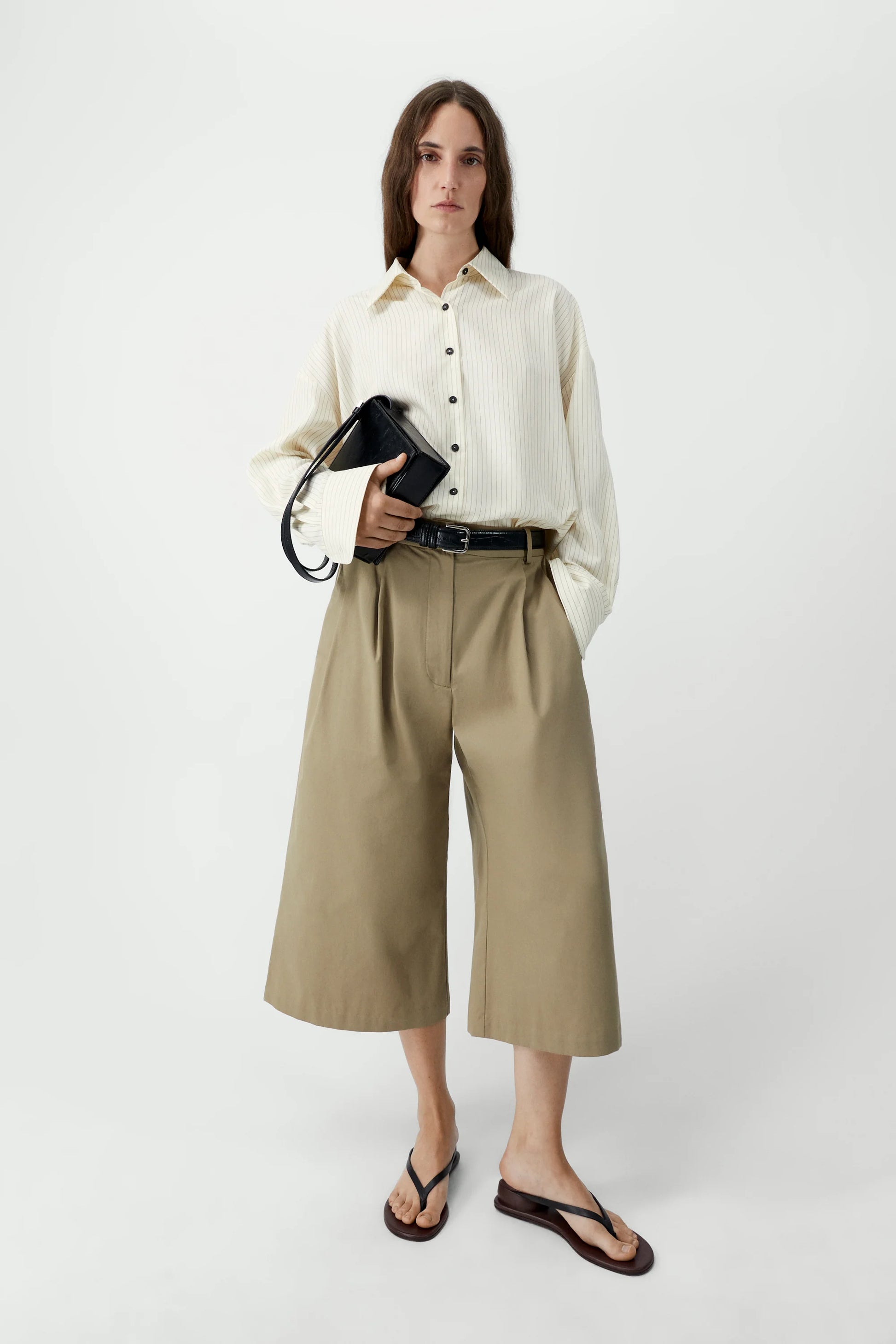 CORDERA - cotton capri pants