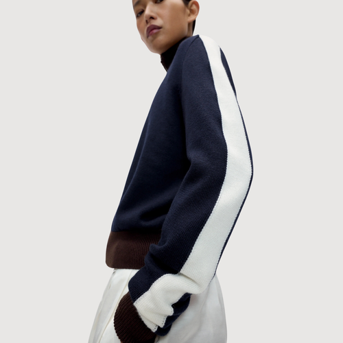 CORDERA - Merino wool sporty cardigan