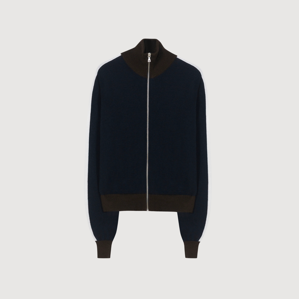CORDERA - Merino wool sporty cardigan