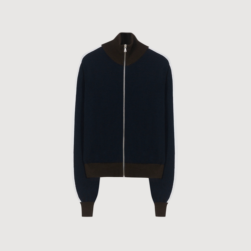 CORDERA - Merino wool sporty cardigan