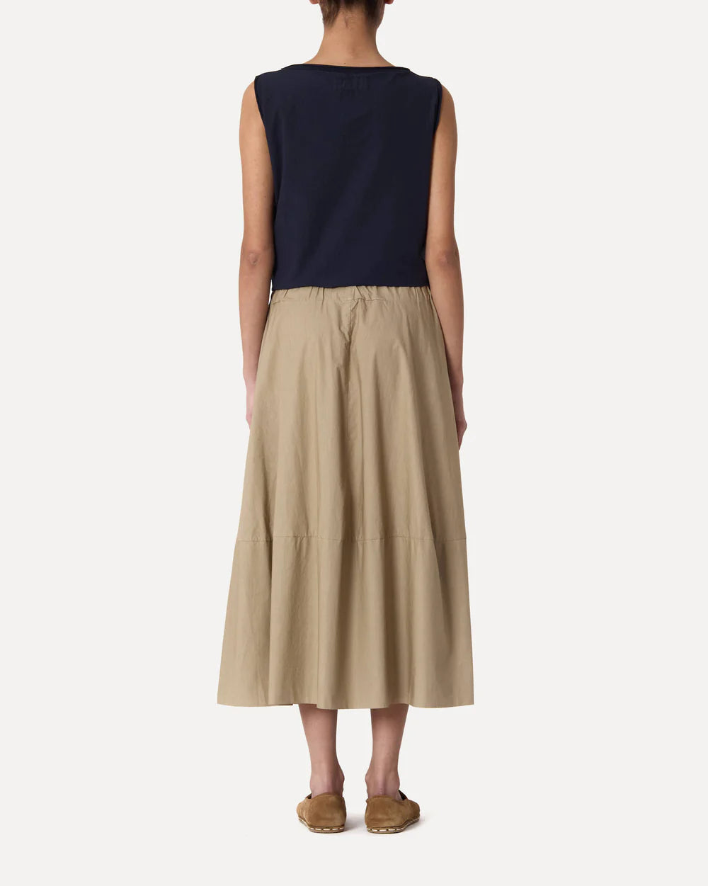 LABOART - Skirt gonna gea clara beige