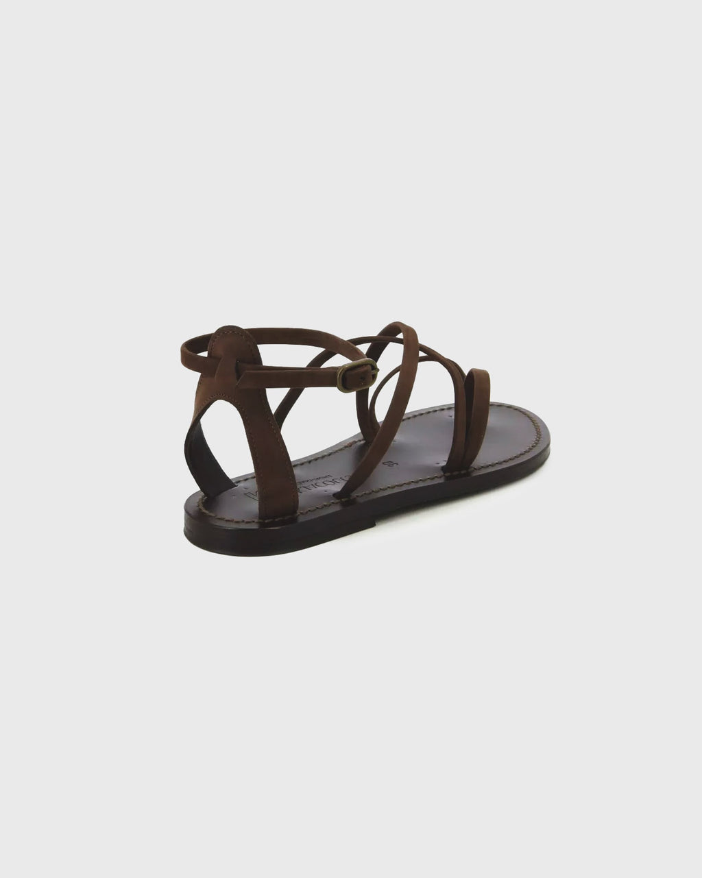 K.JACQUES - Epicure moka cuir nubuck ebony