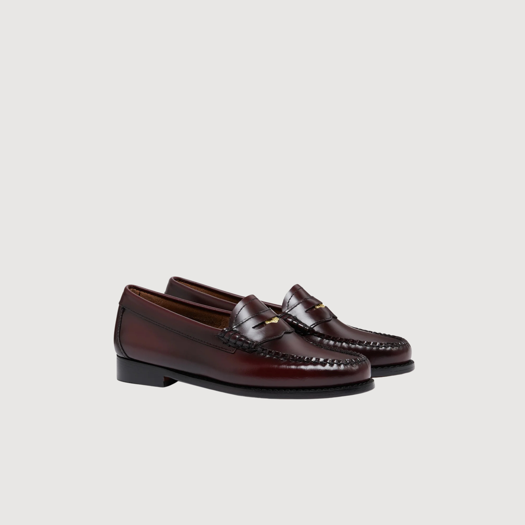 GH BASS - Weejuns Anniversary Penny Loafers Wine Leather