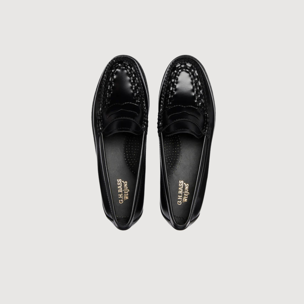 GH BASS - Weejuns Penny Loafers Black Leather
