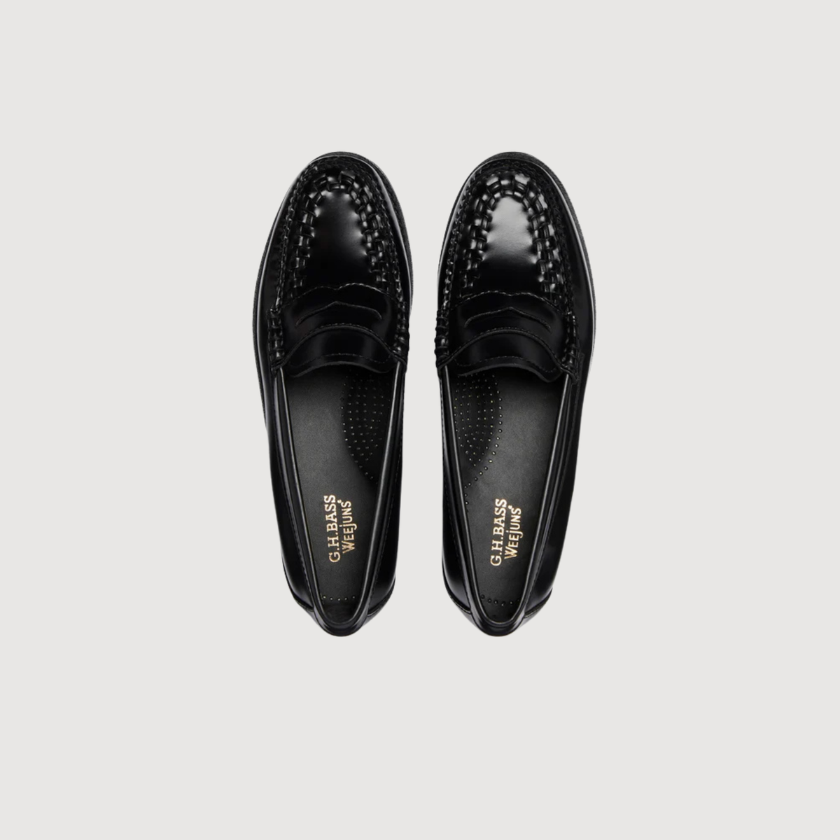 GH BASS - Weejuns Penny Loafers Black Leather