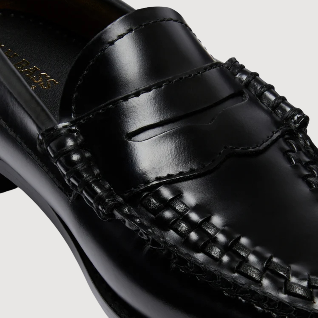 GH BASS - Weejuns Penny Loafers Black Leather