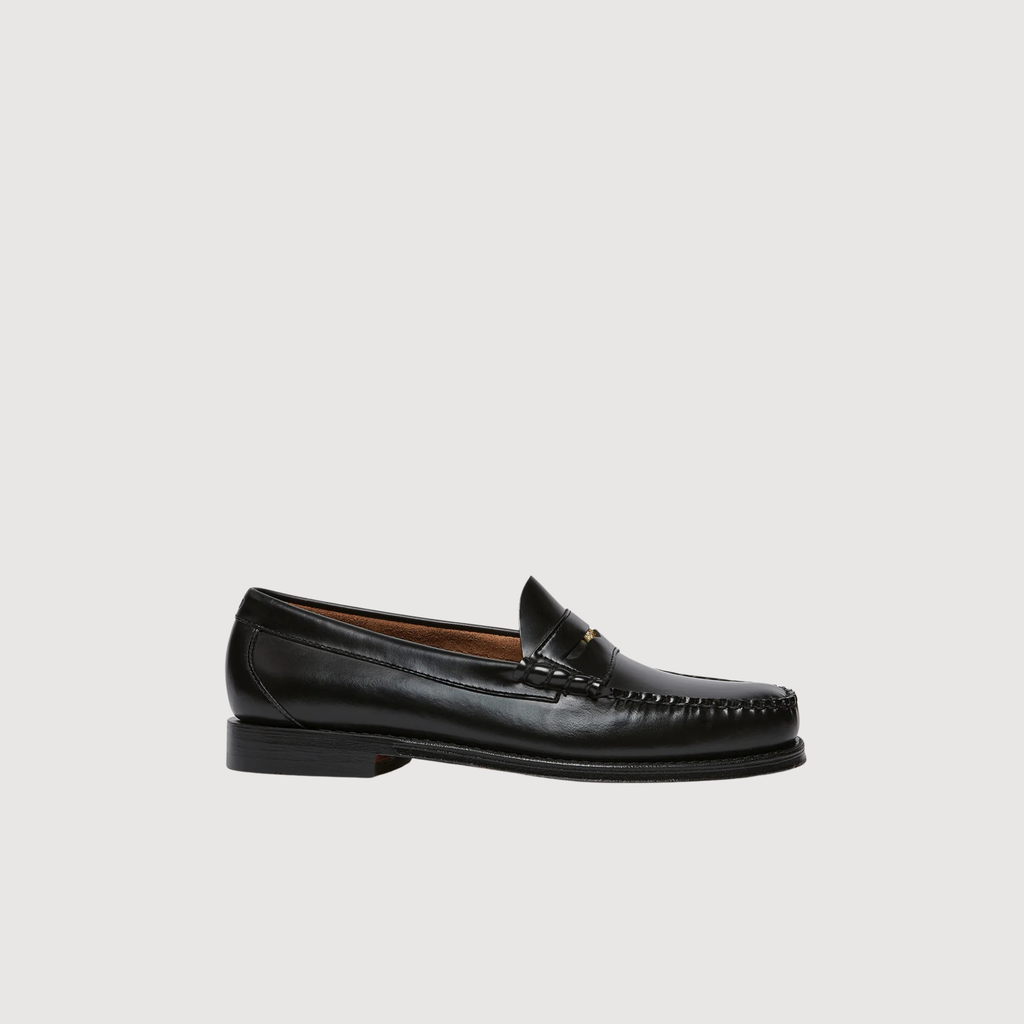 GH BASS - Weejuns Anniversary Larson Penny Loafers Black Leather