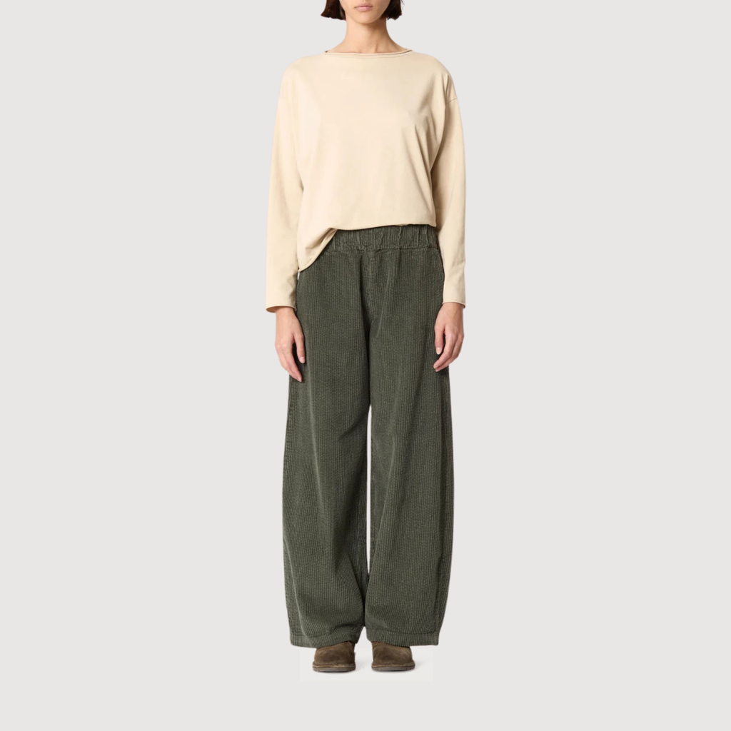 LABOART - Pant Chiaro velluto Lichene