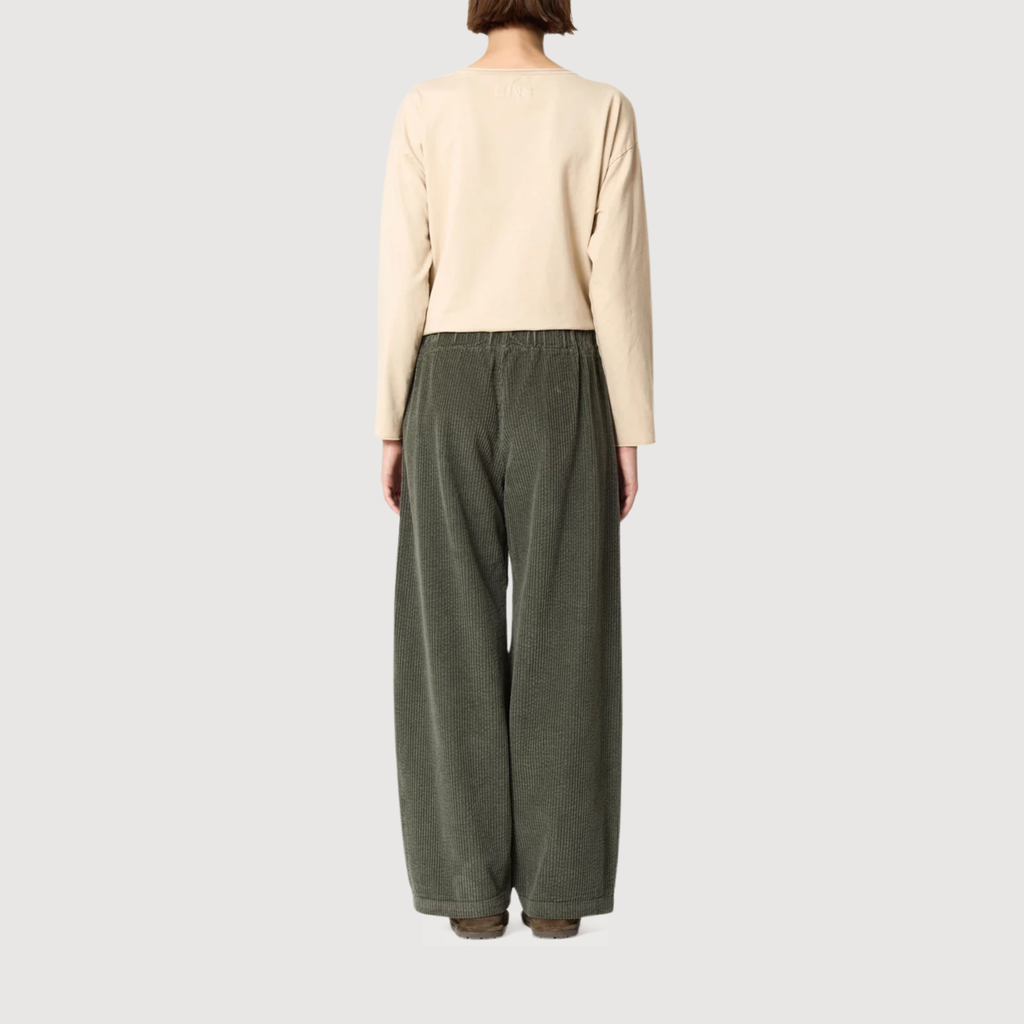 LABOART - Pant Chiaro velluto Lichene