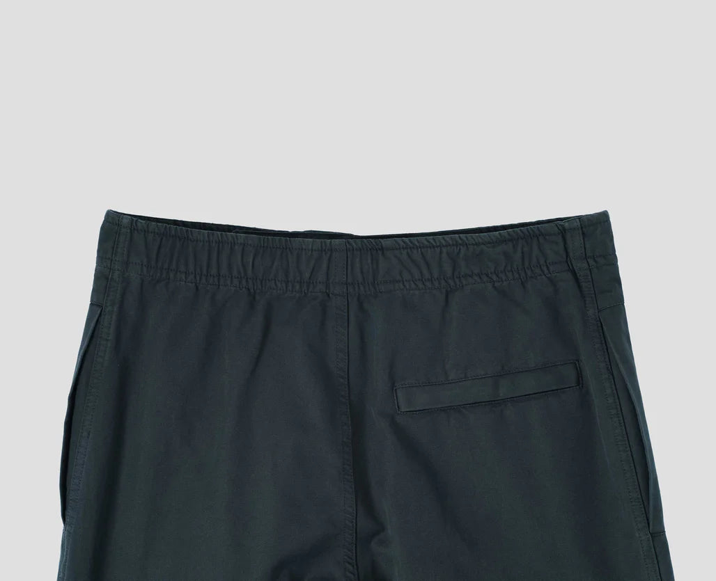 MHL. - Press trousers double twisted cotton canvas petrol