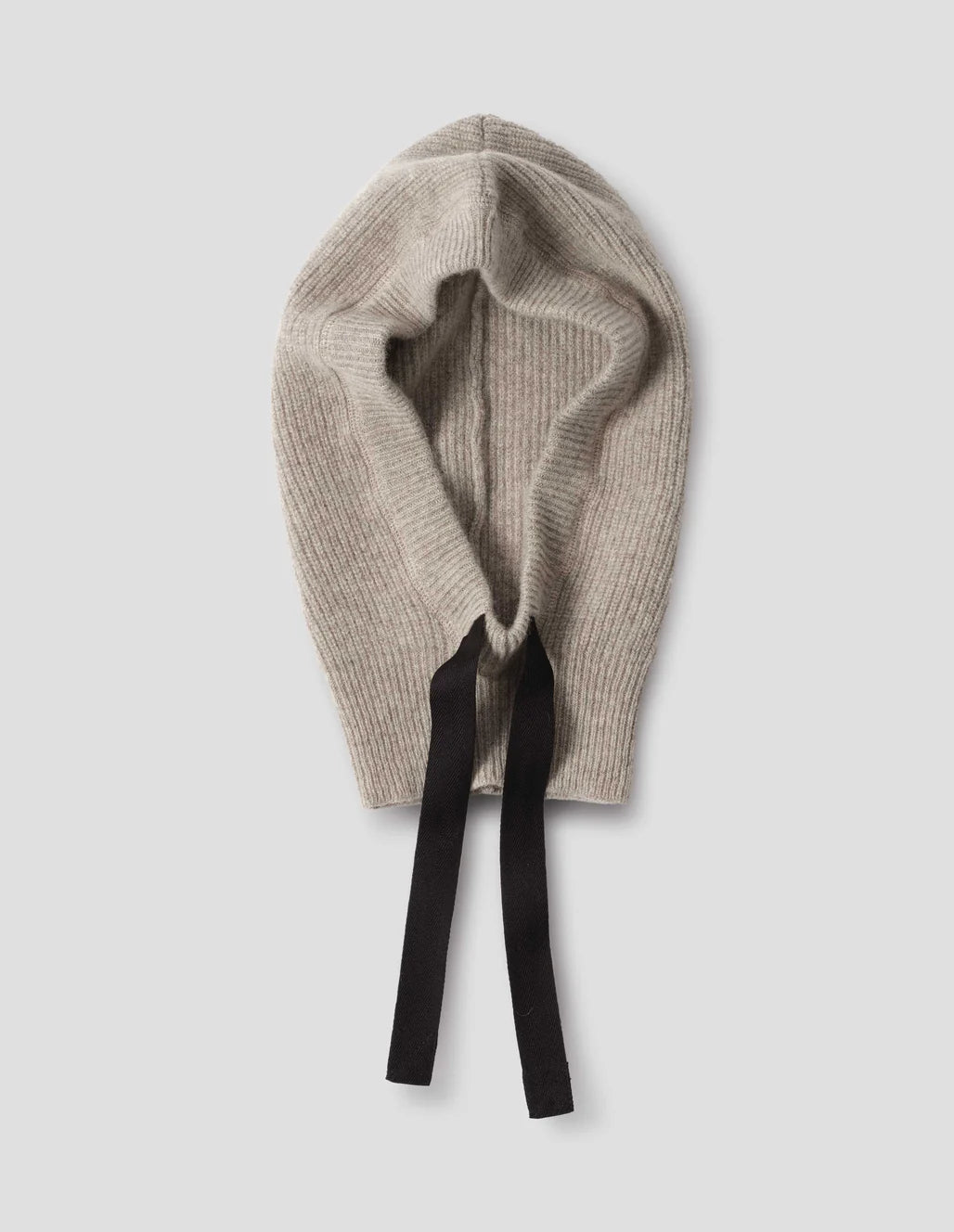 MHL. - Knitted hood lambswool tawny