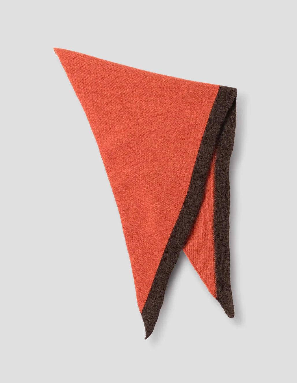 MHL. - Tipped scout scarf lambswool ember cocoa