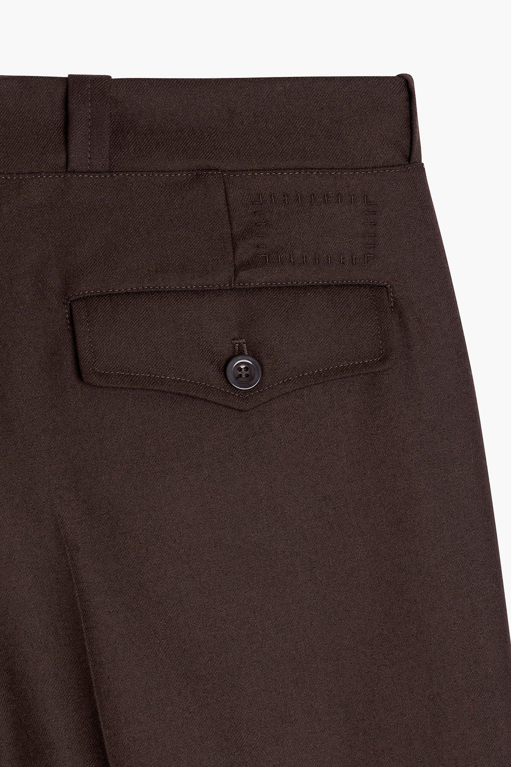 MUSEUM GARMENTS - French military pants Dark brown