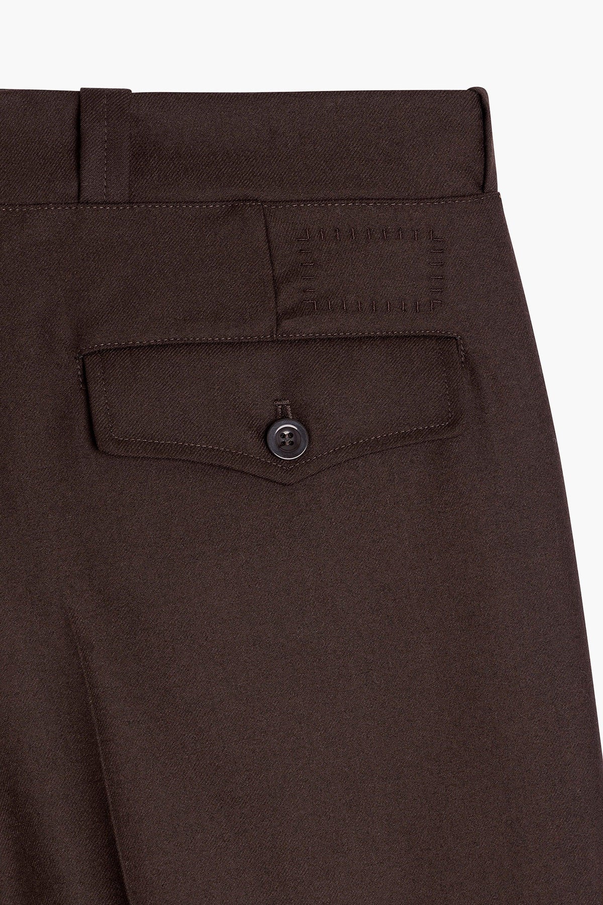 MUSEUM GARMENTS - French military pants Dark brown