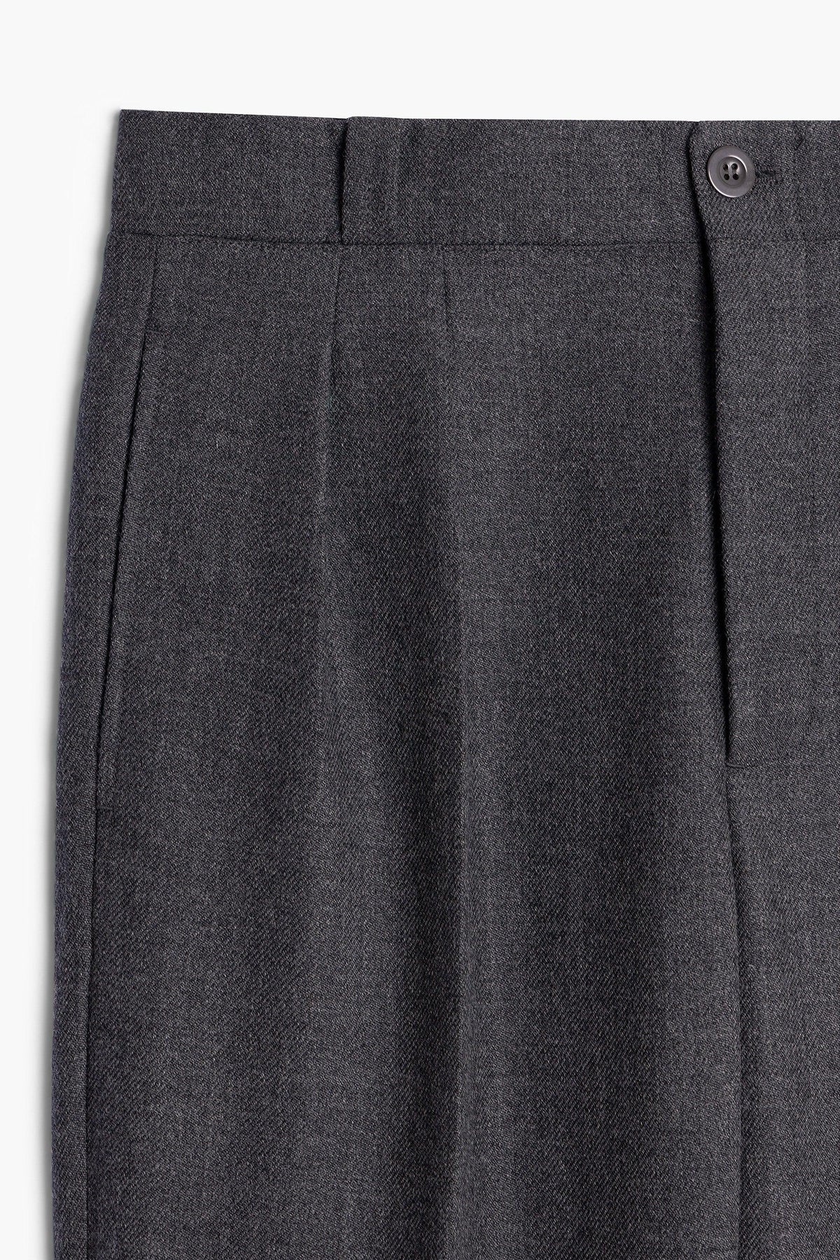 MUSEUM GARMENTS - French military pants Anthracite grey melange