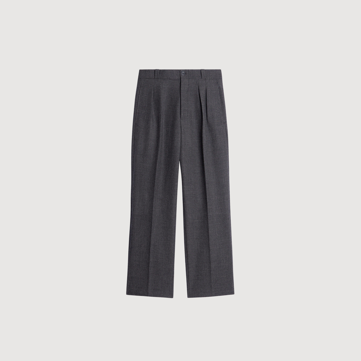 MUSEUM GARMENTS - French military pants Anthracite grey melange