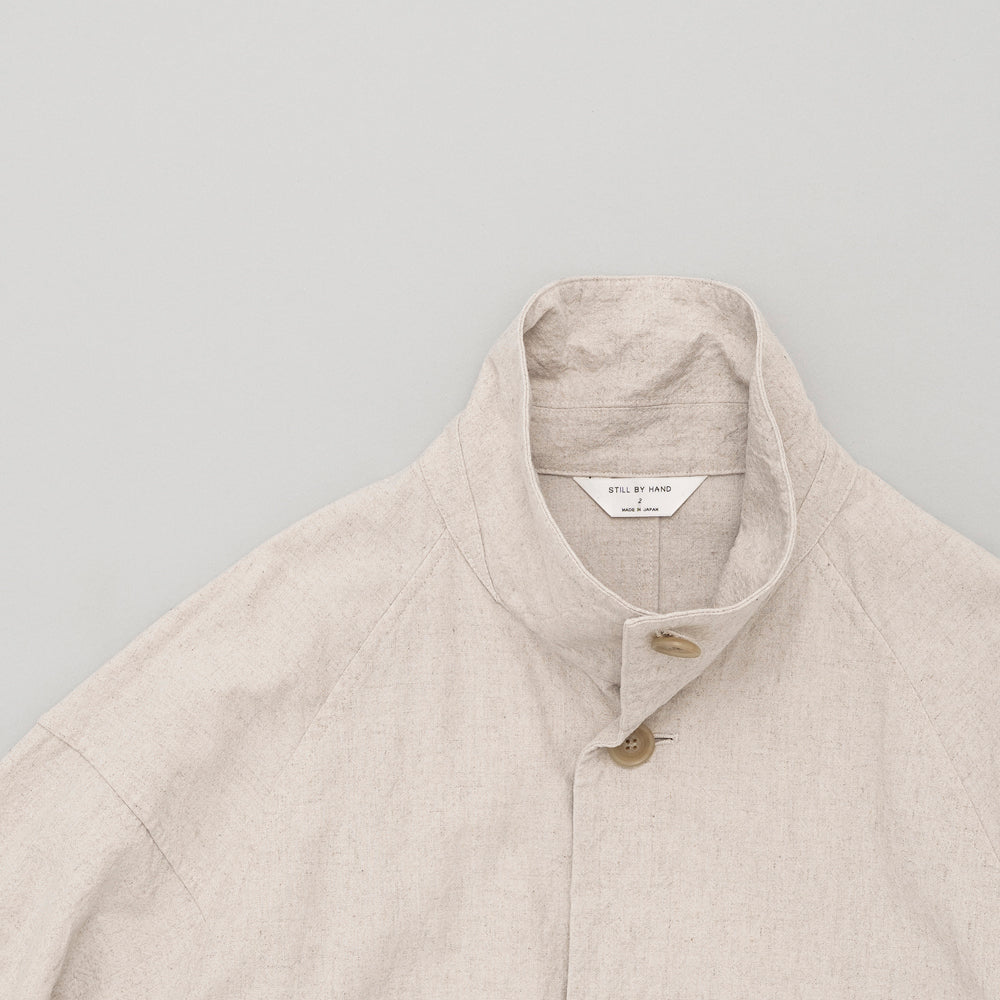 STILL BY HAND - outer half coat oatmeal Co02210s
