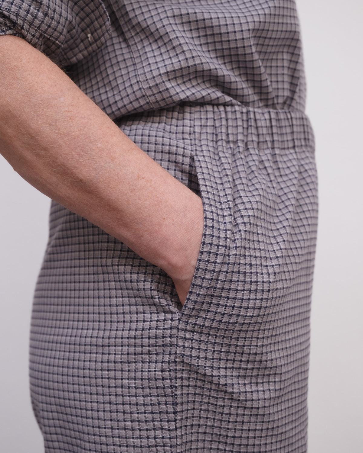 BASERANGE - Claude pants Consul check