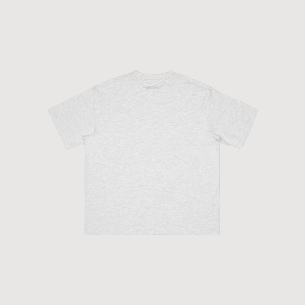PEAUFINE ATHLETICS - Heavy tee-shirt Heather grey