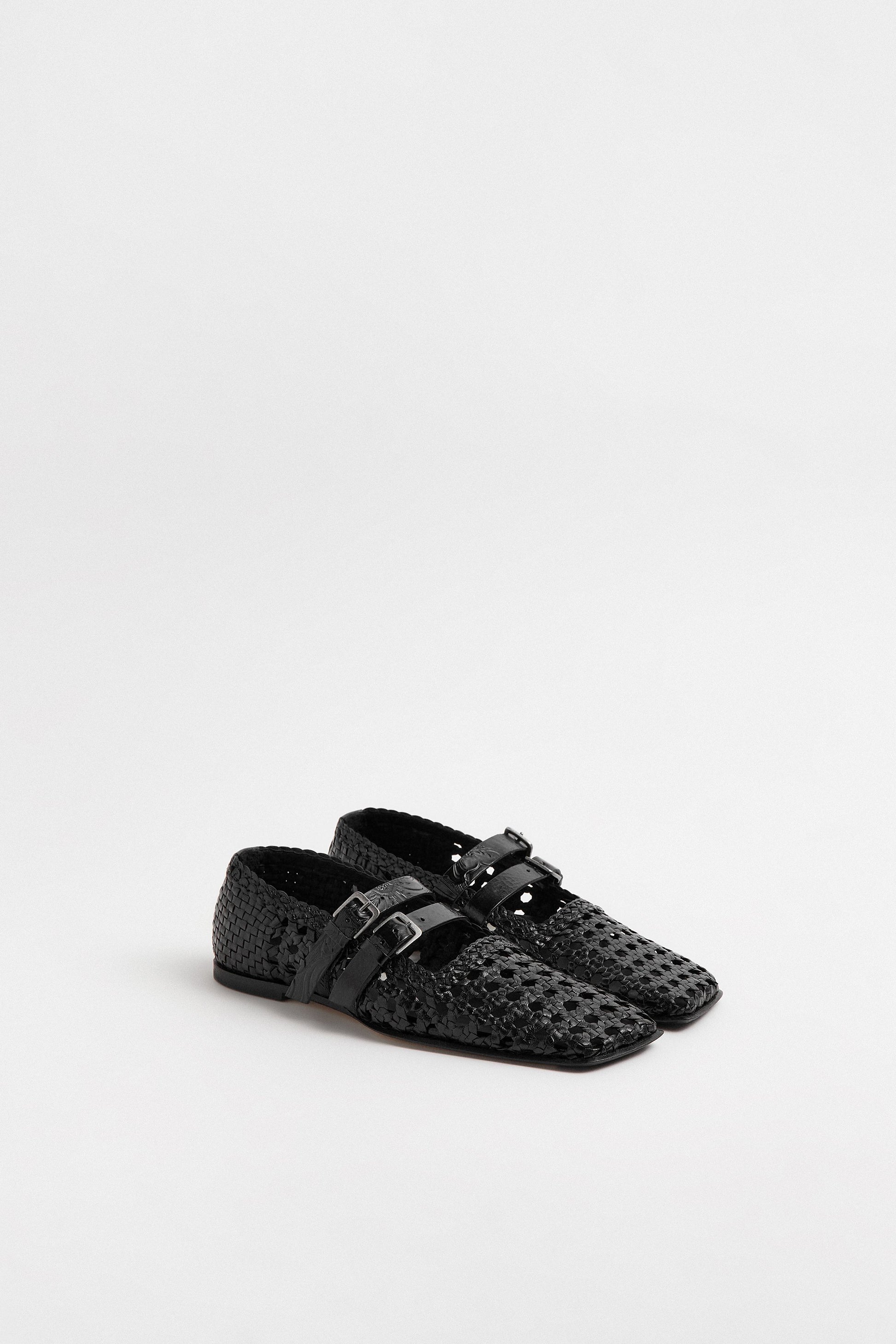 MIISTA - Kiran black woven