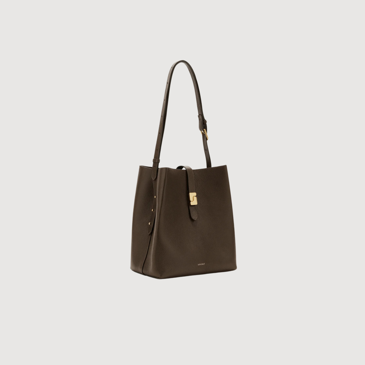 SOEUR - Sac seau bello kaki foncé