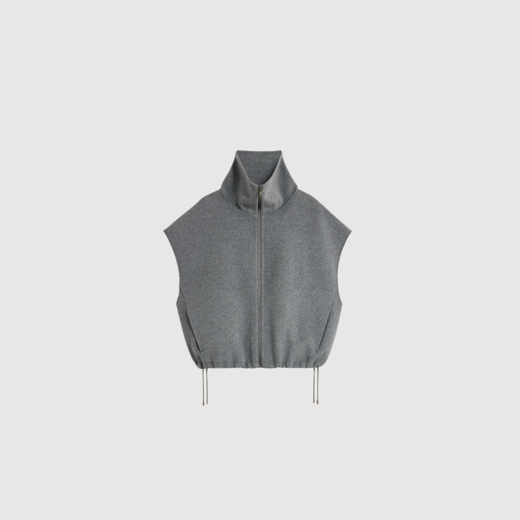 SOEUR - Blouson sans manche Juno Gris clair