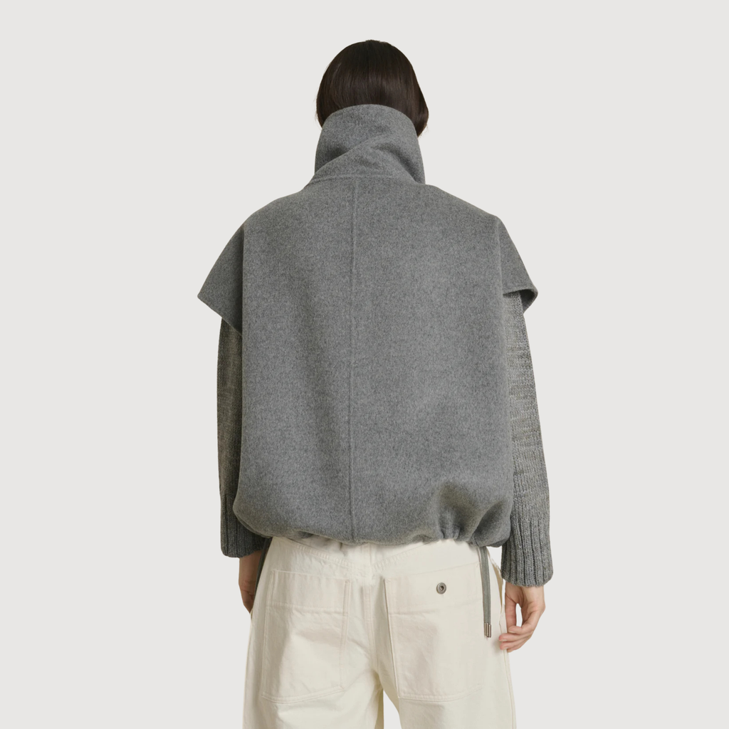 SOEUR - Blouson sans manche Juno Gris clair