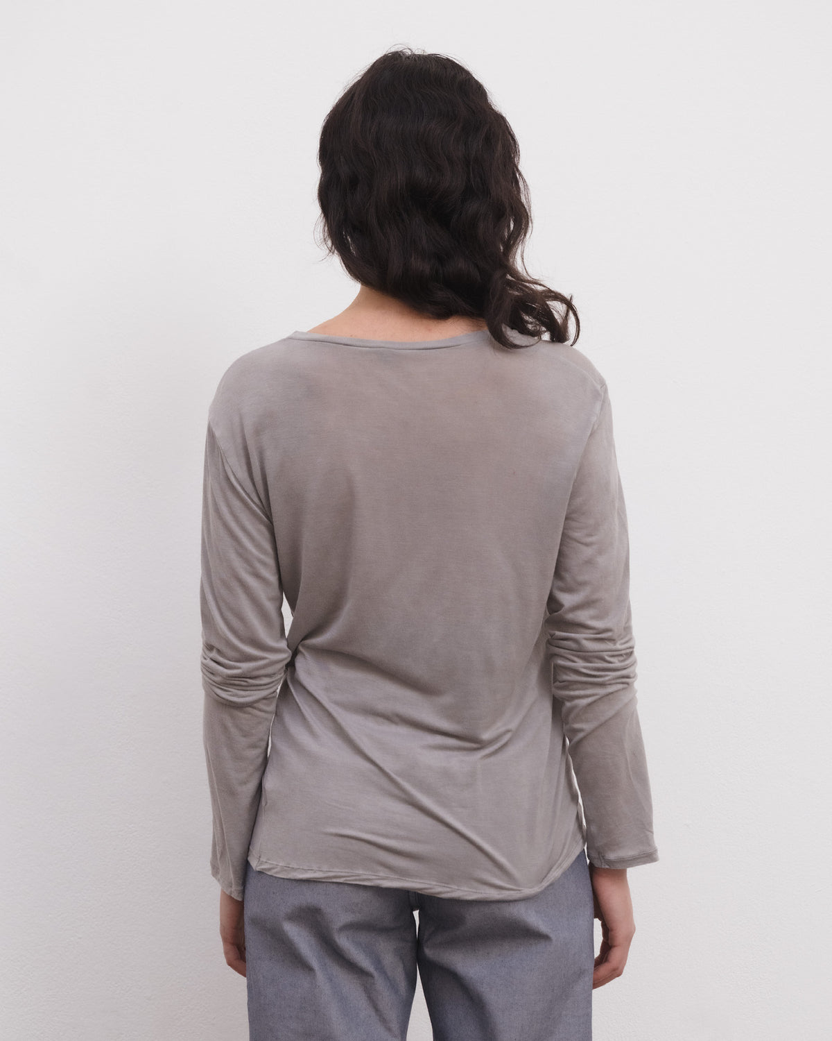 BASERANGE - Longsleeve Gilda Grey