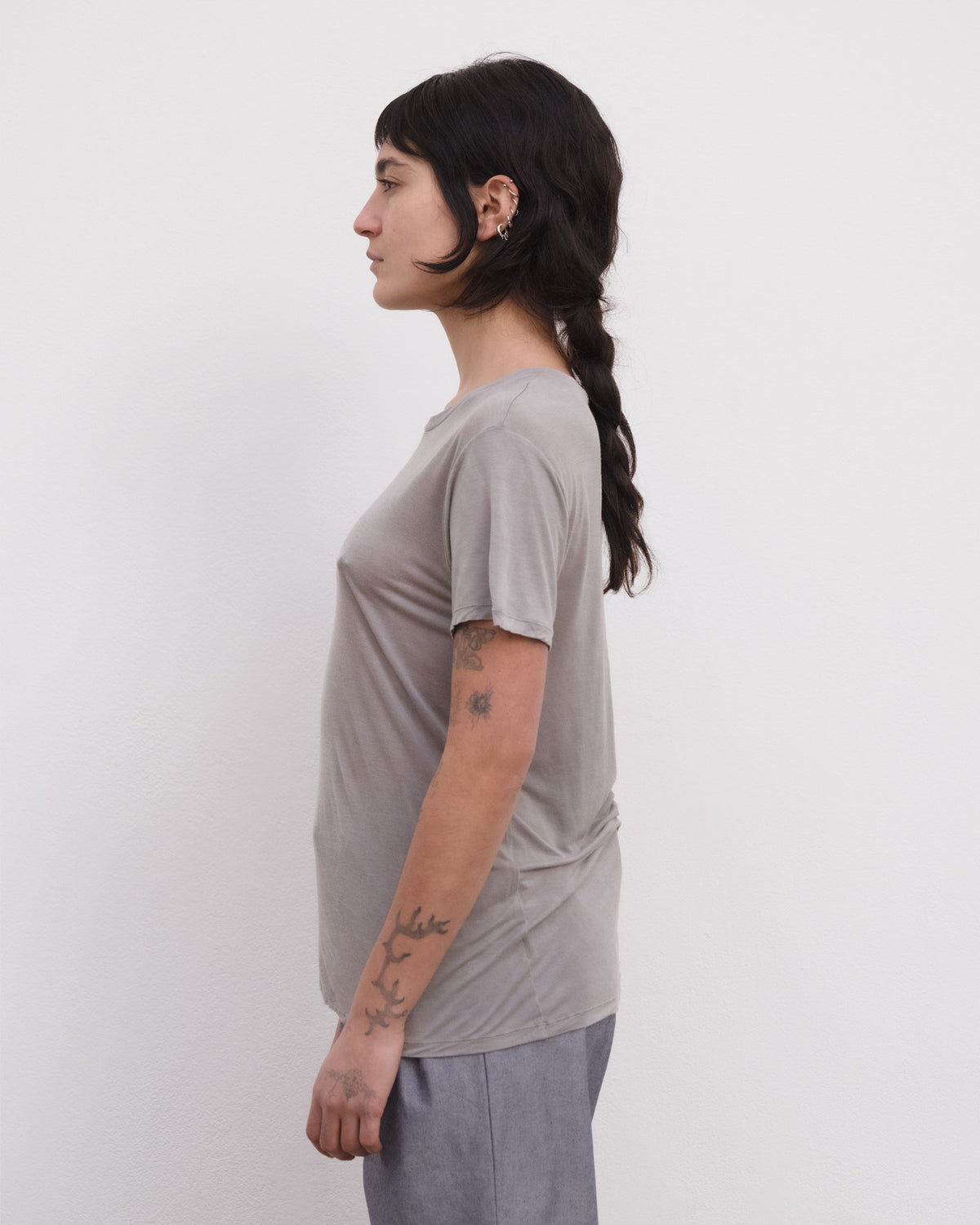 BASERANGE - T-shirt Gilda Grey