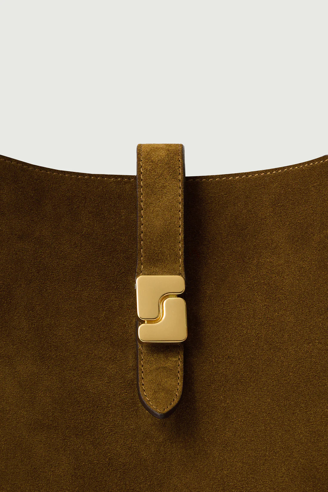 SOEUR - Sac bello en croute de cuir caramel